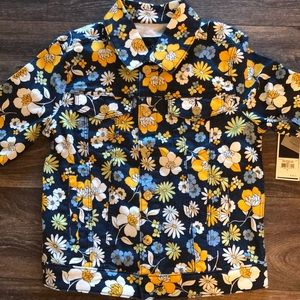 Floral Juicy Couture jean jacket.